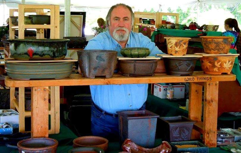 Dale Cochoy, potter and vendor